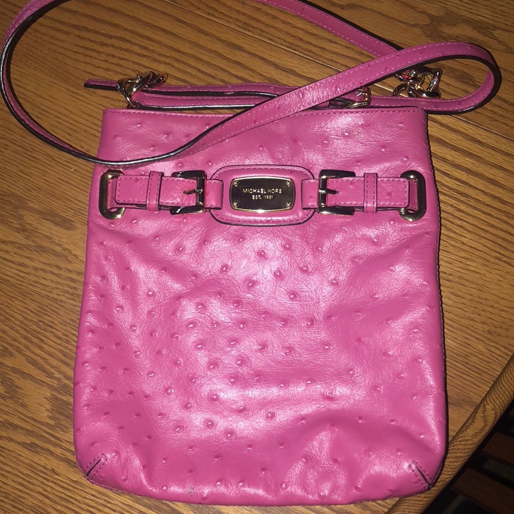 Pink Michael Kors satchel